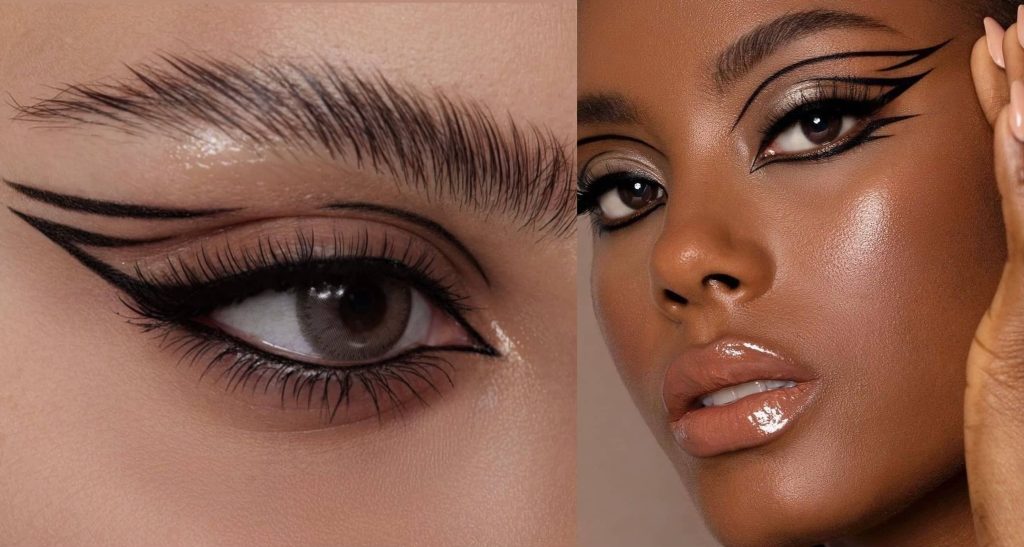 سبک آرایش چشم گرافیکی