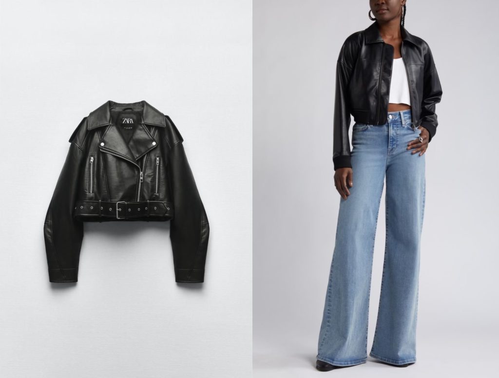 کراپ کت‌های چرم در ترند زنانه ۱۴۰۳