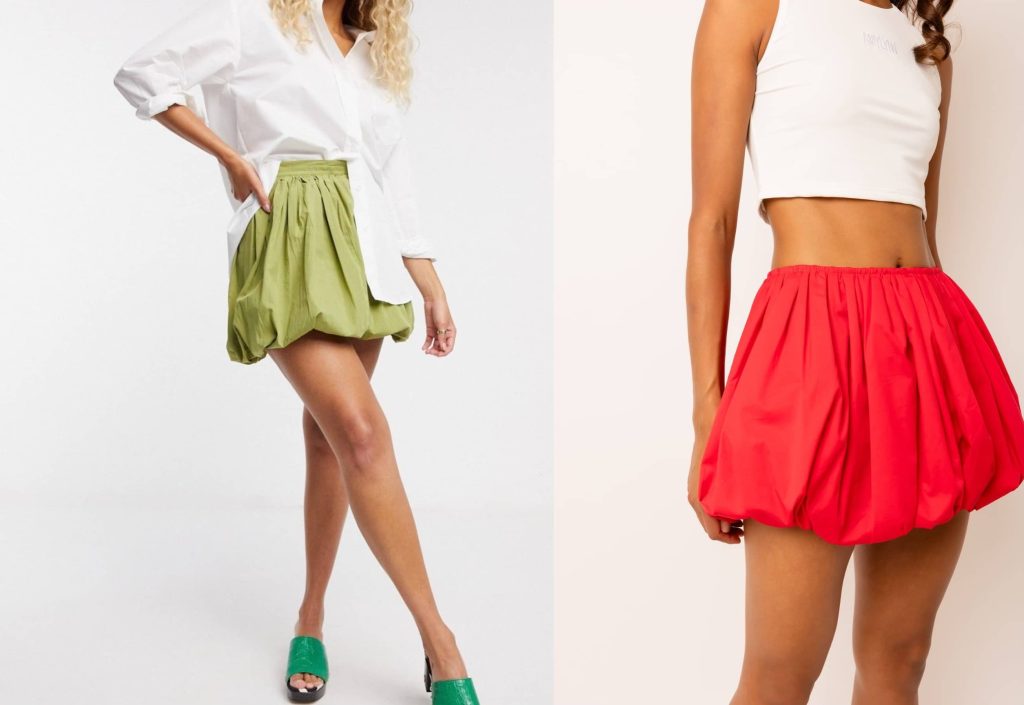 دامن‌های پفی در ترند زنانه ۱۴۰۳