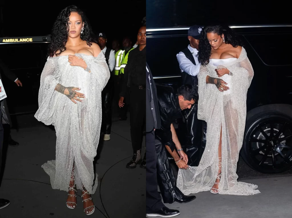 ریانا در رونمایی کالکشن لباس زنانه علایا