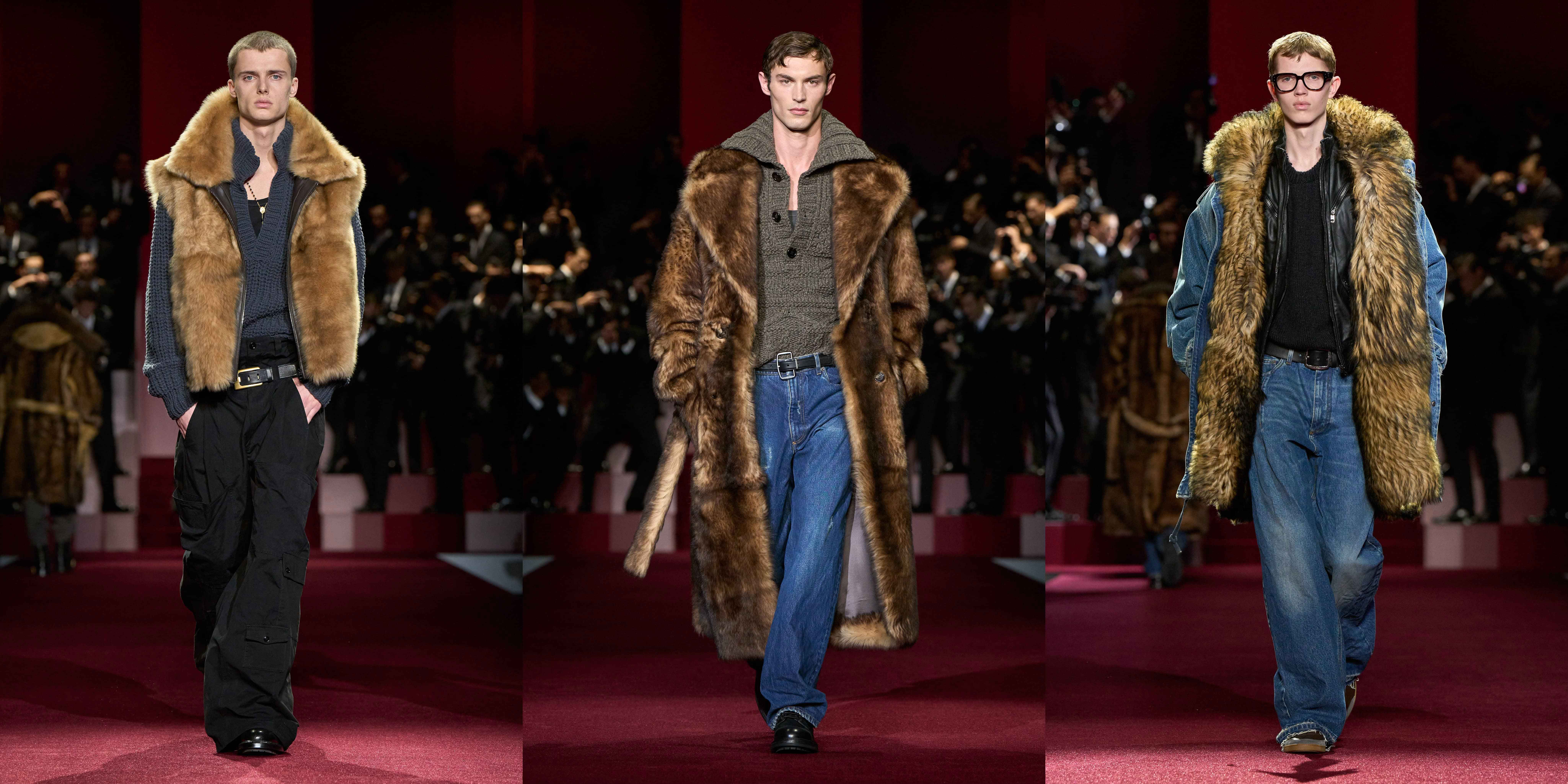 کالکشن دولچه گابانا در هفته مد میلان پاییز و زمستان ۲۰۲۵