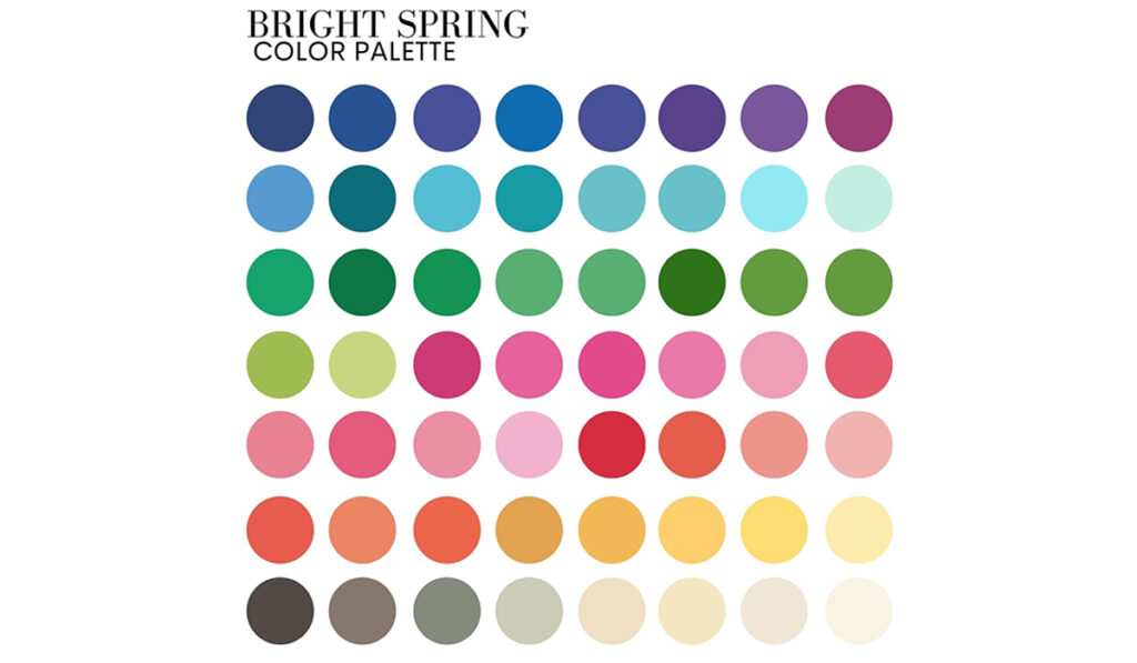 انواع رنگ پوست گرم و درخشان برای فصل پوستی بهاری درخشان