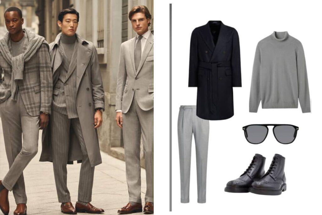 استایل با لباس‌های اسمارت تنالیته رنگ‌های خنثی