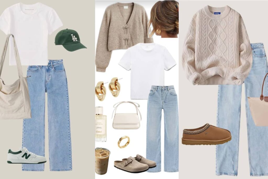 تصویر ۳ ست کامل از آیتم‌های استایل کژوال