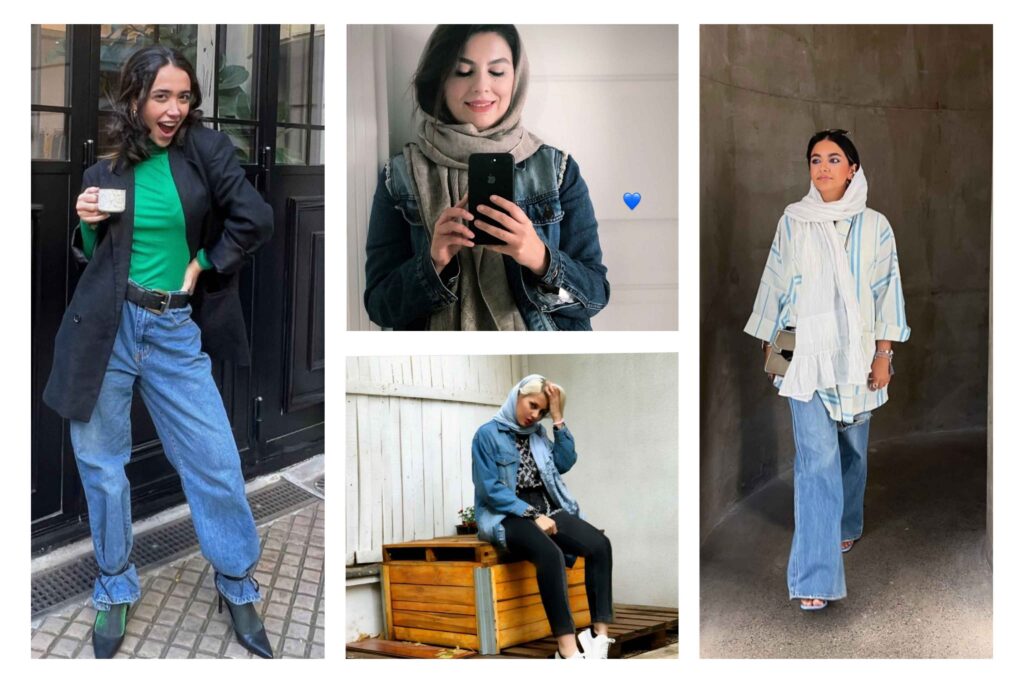 تعدادی استایل جین در تابستان در کشور ایران