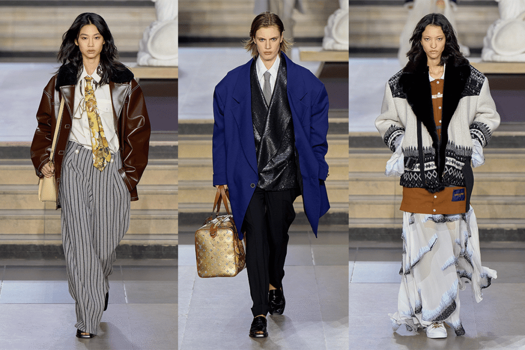 کالکشن READY-TO-WEAR پاییز 2022 برند لویی ویتون با سبک استایل آندروژین