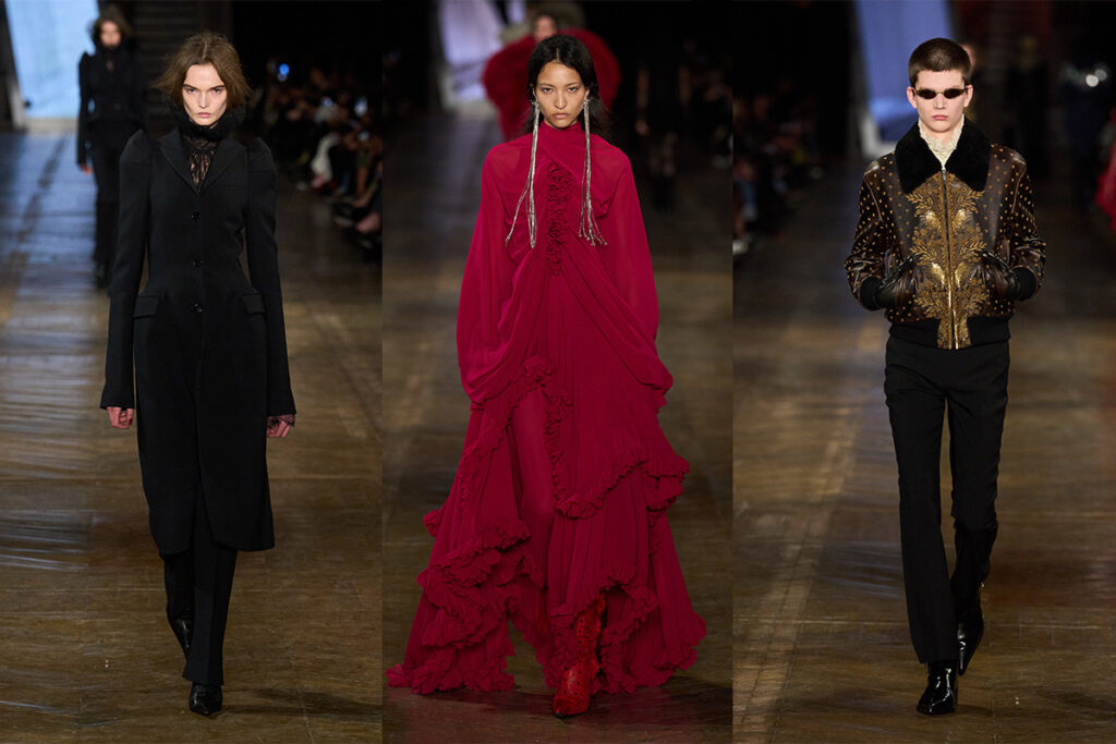 لوک‌های کالکشن READY-TO-WEAR پاییز 2025 Alexander McQueen