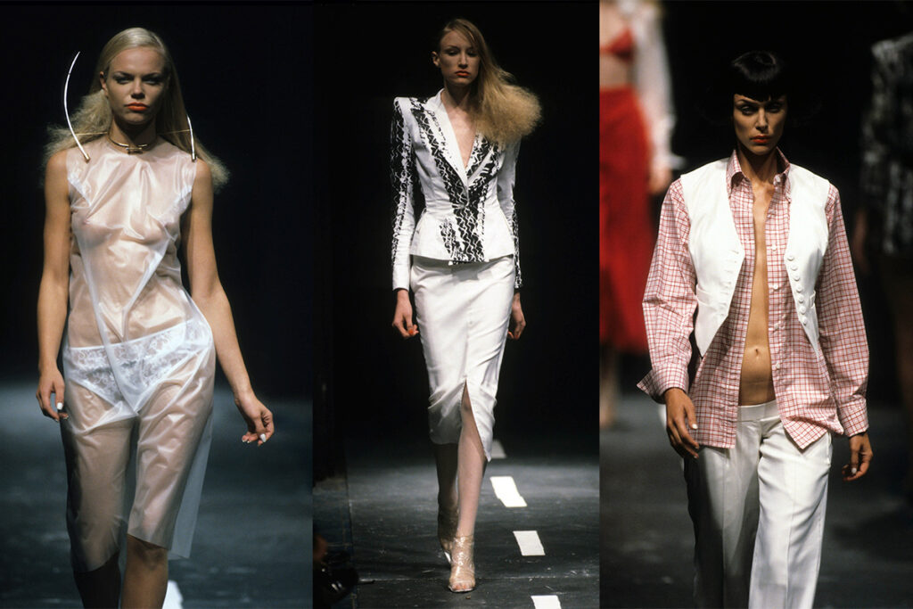 لوک‌هایی از کالکشن READY-TO-WEAR بهار 1995 Alexander McQueen