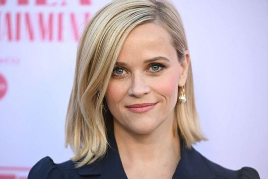 تصویر Reese Witherspoon با فرم صورت قلبی