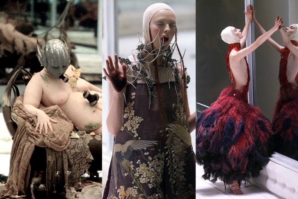 لوک‌های کالکشن READY-TO-WEAR بهار 2001 Alexander McQueen