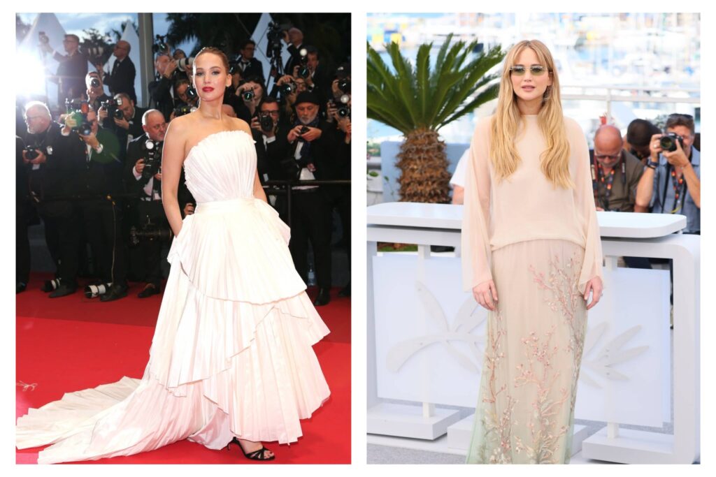جینفر لارنس با استایلی از برند دیور در جشنواره کن ۲۰۲۵