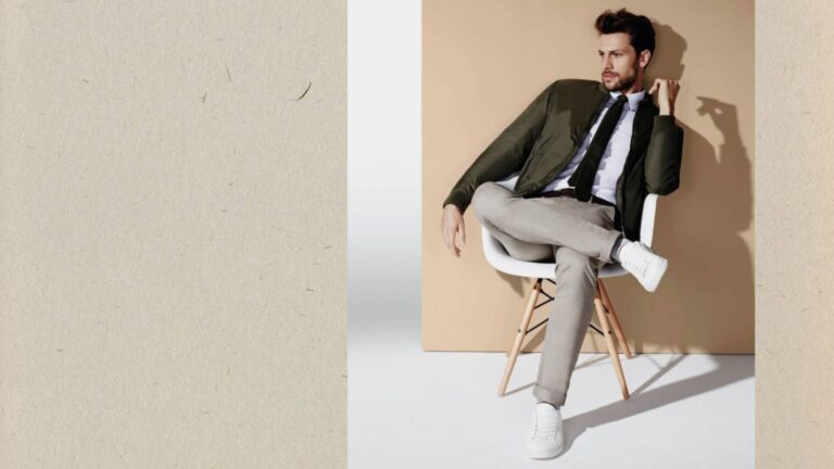 تیپ اسپورت مردانه با کراوات