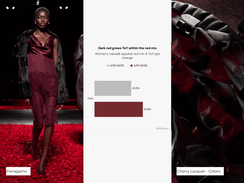 رنگ های جسورانه در پاییز و زمستان 1404