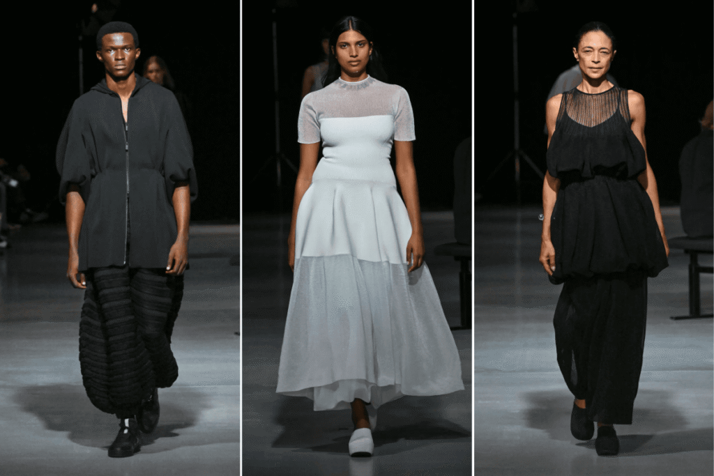 در هفته ی مد پاریس مدل‌های CFCL از استانداردهای زیبایی پیروی نمی‌کنند.