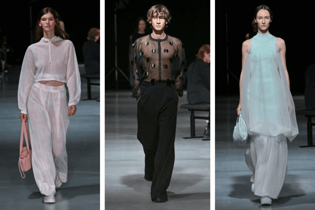 سیلوئت لباس‌ها به شکلی نیست که فرم کلی بدن را کاملا متفاوت جلوه دهد.